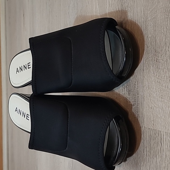 Anne Klein Peep Toe Mule - size 9 M - Picture 10 of 10